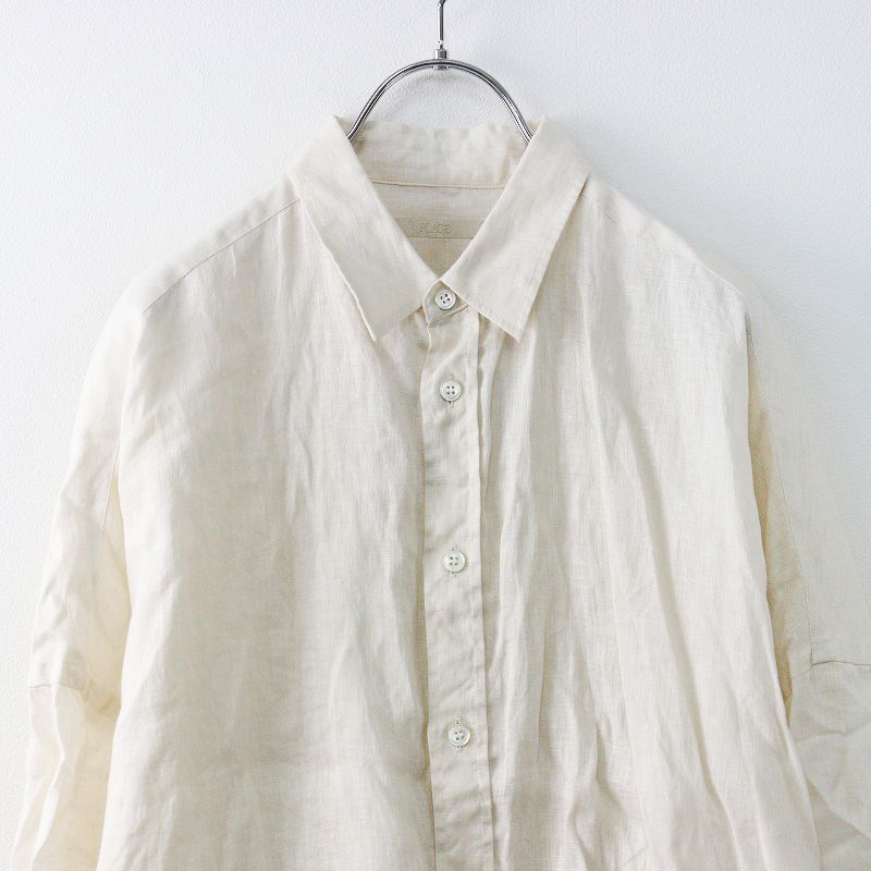 定価19800円 2024SS プラージュ Plage Linen Short シャツ ベージュ 