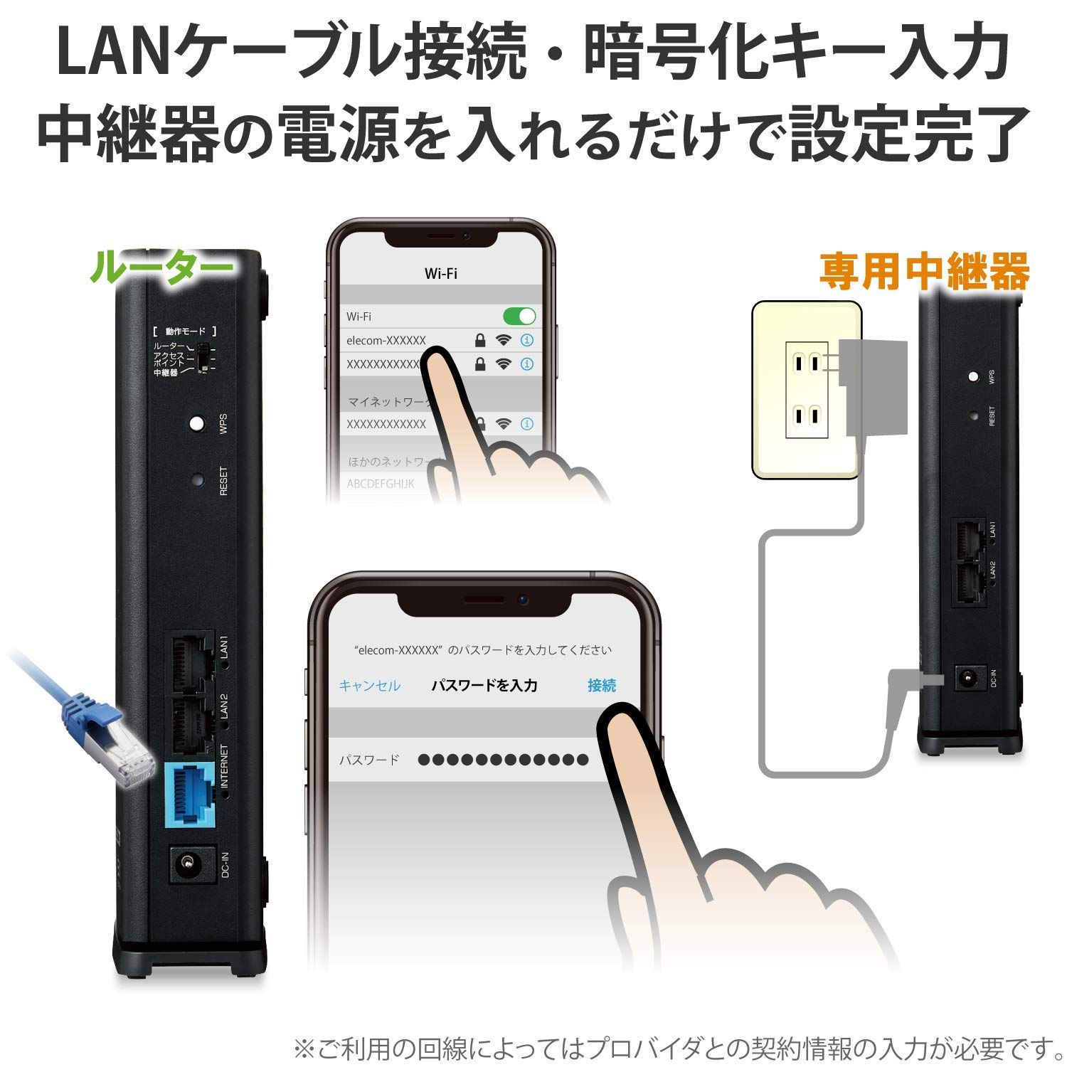 NECメッシュwifi6 ルーター 親機と中継機セット - その他