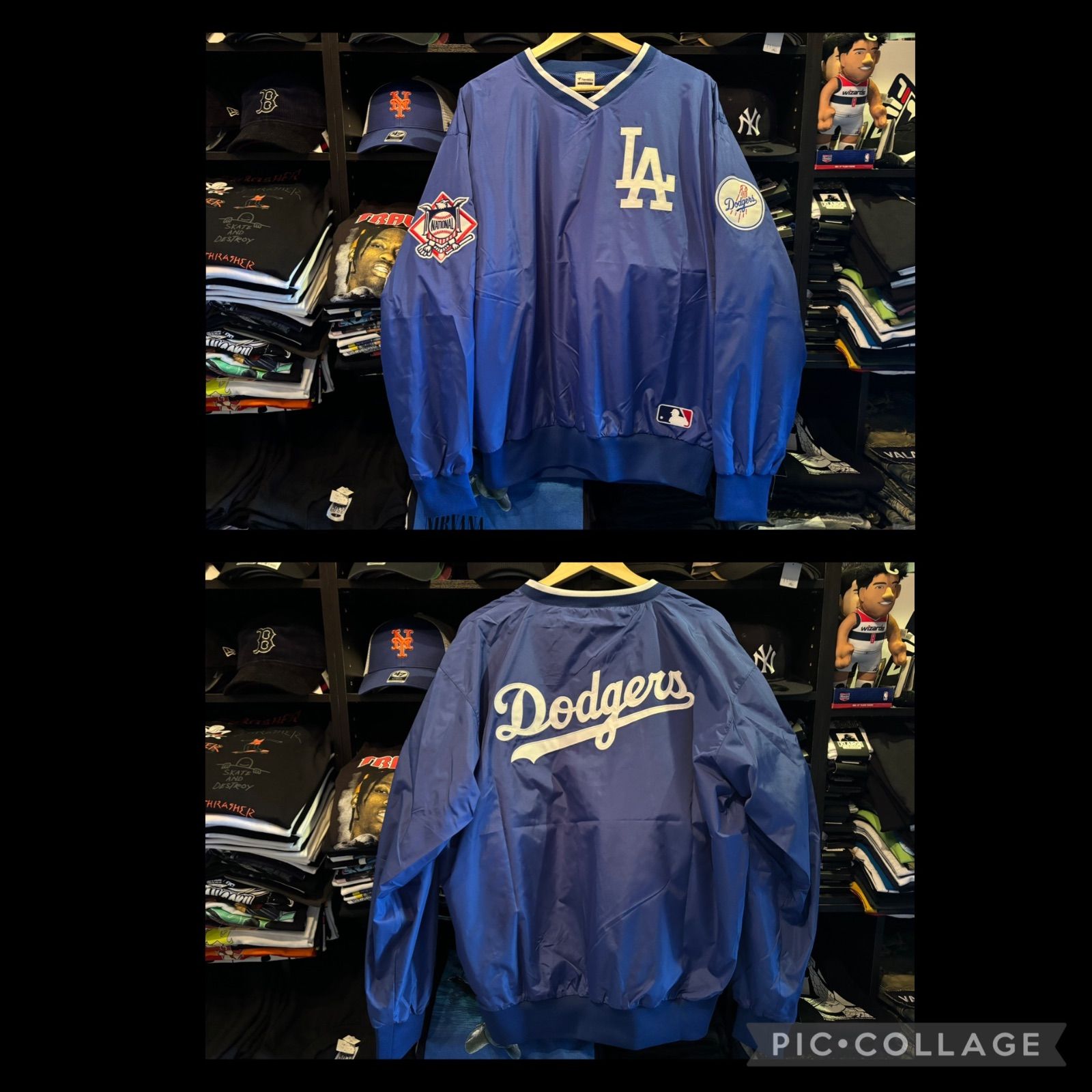 Fanatics ファナティクス LA ドジャース ナイロン ジャケット L