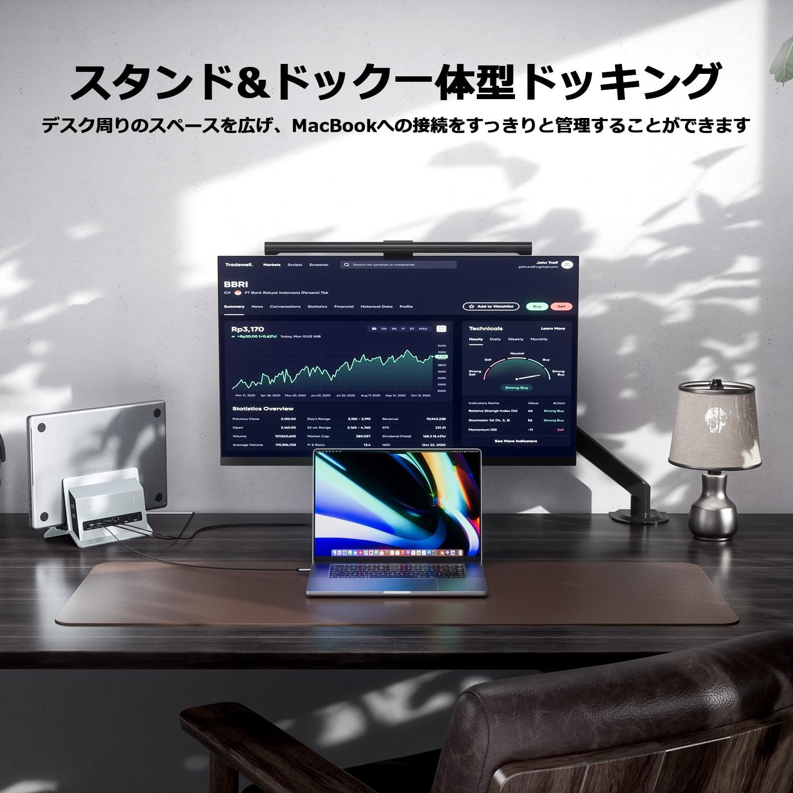 2*USB-C 拡張ドッキング