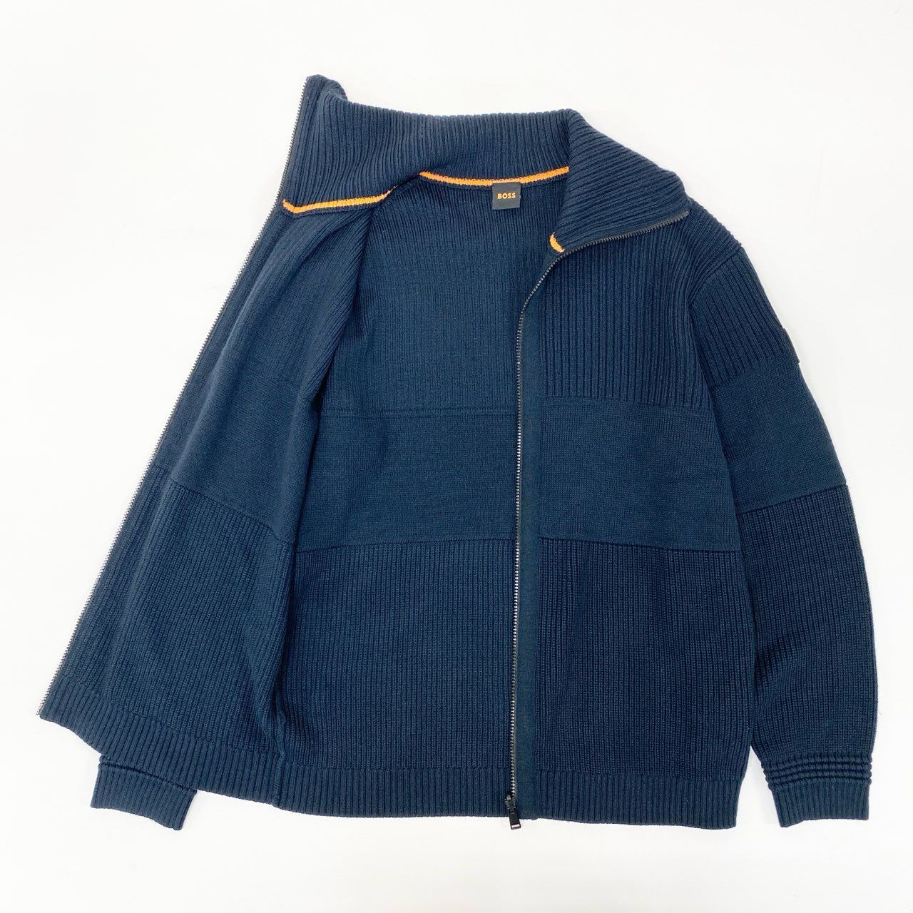 71i26 HUGO BOSS ヒューゴボス ドライバーズニット ジャケット XL 
