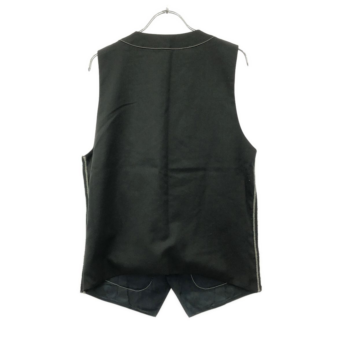 KRIS VAN ASSCHE クリスヴァンアッシュ ステッチウールジレベスト 63F 