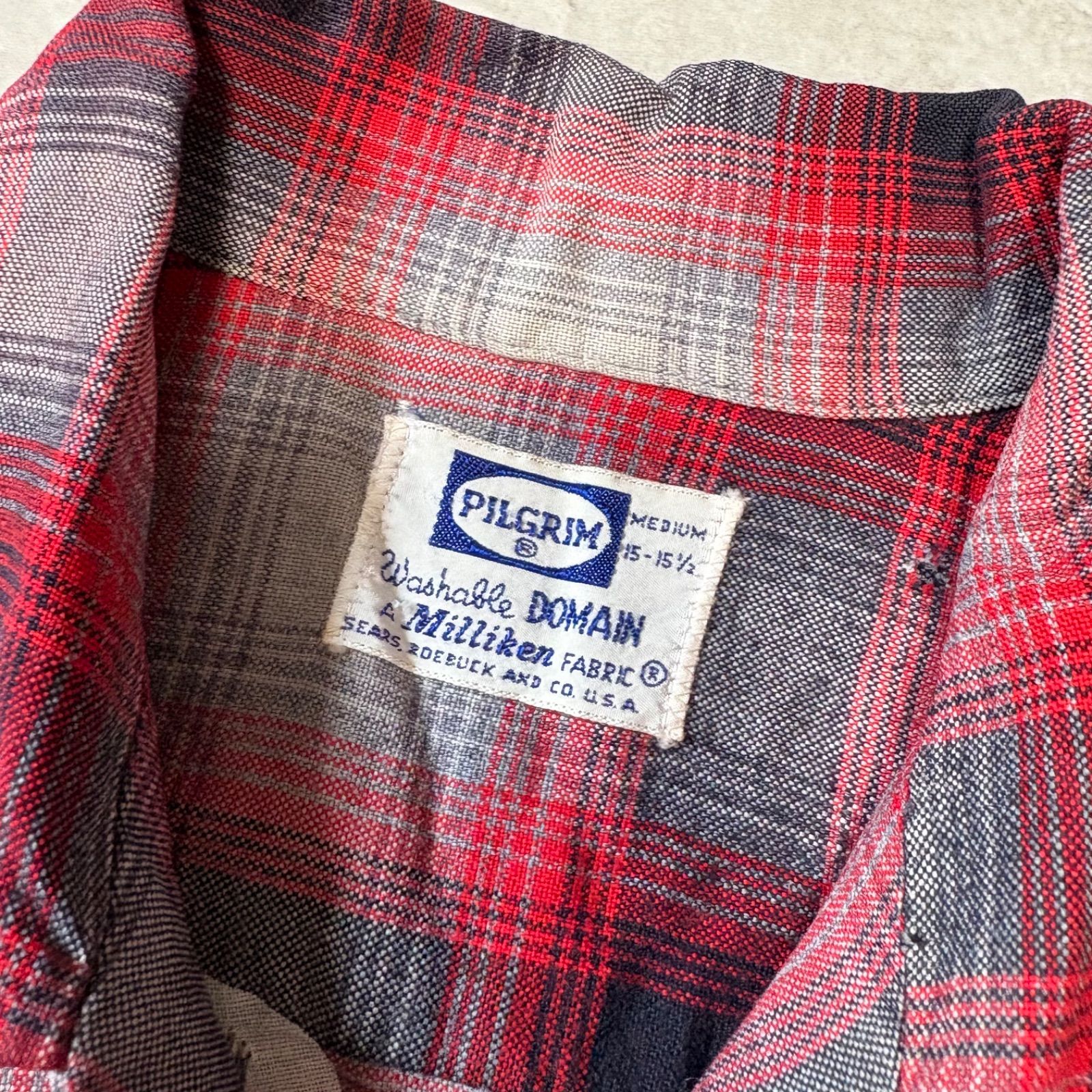 1950s Vintage Pilgrim Rayon Shirt With Embroidered Trim M - Etsy