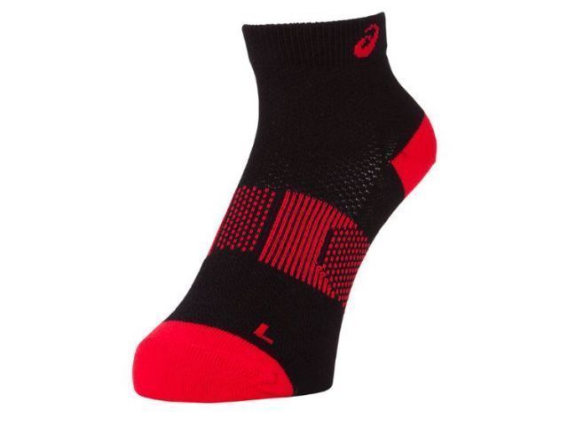 ASICS ASICS RACING SOCKS PERFORMANCE BLACK X CLASSIC RED S 3093A158 1 | SPORTS EXERCISE FASHION ACCESSORIES CLOTHING CLOTHING WEARWEAR SOCKS MEN MEN WOMEN WOMEN TRACK RUNNING