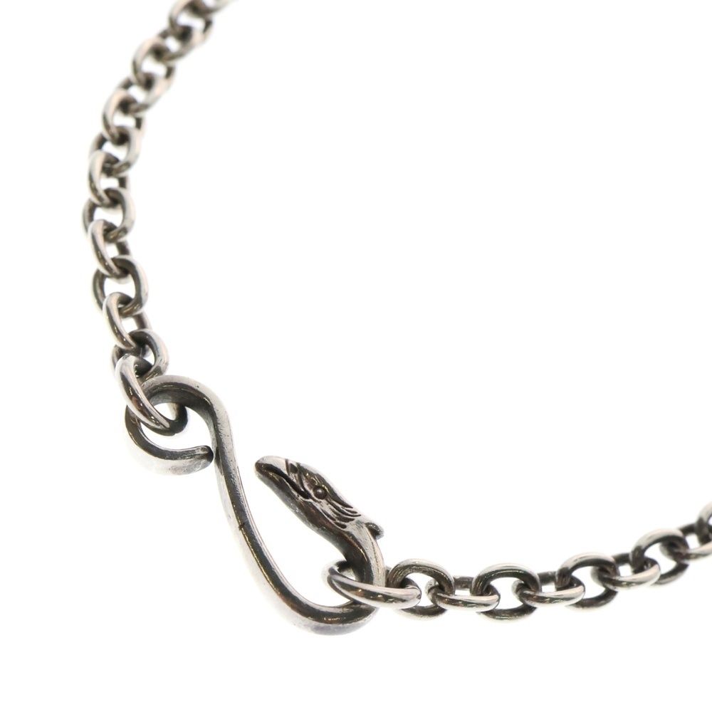 goro's (ゴローズ) イーグルフック太丸チェーンネックレス シルバー