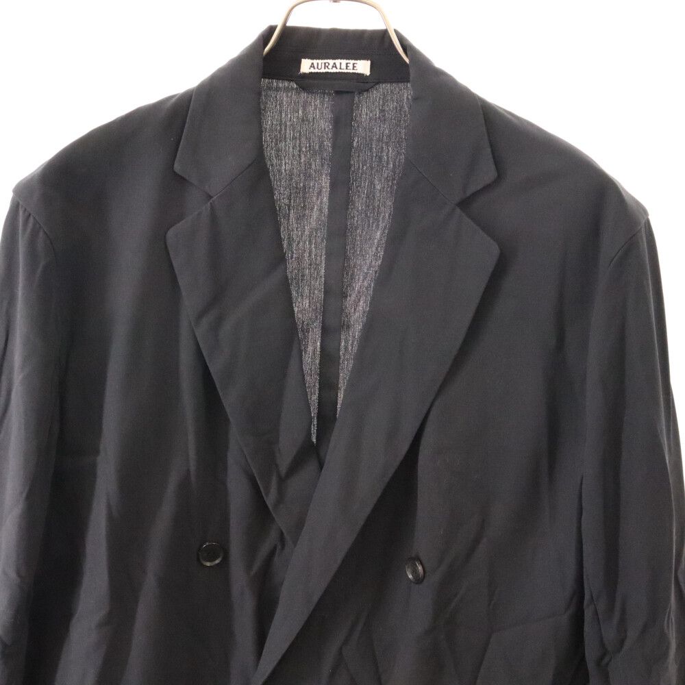 AURALEE (オーラリー) HARD TWIST GABARDINE DOUBLE BREASTED