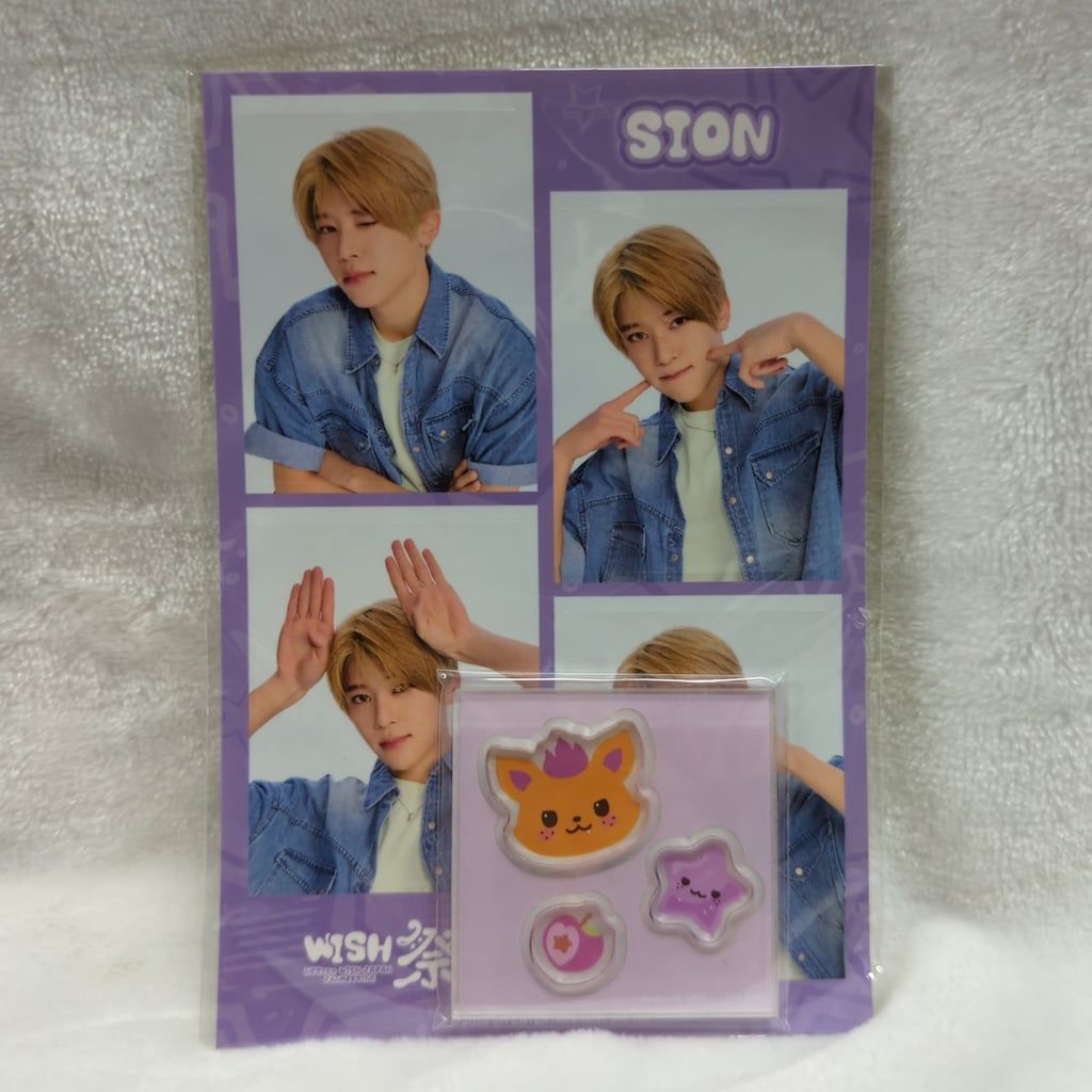 NCTWISH WISH祭 4カットフォト アクリルステッカーセット ユウシ NCT WISH | [WISH祭] 4カットフォト＋アクリルステッカーセット