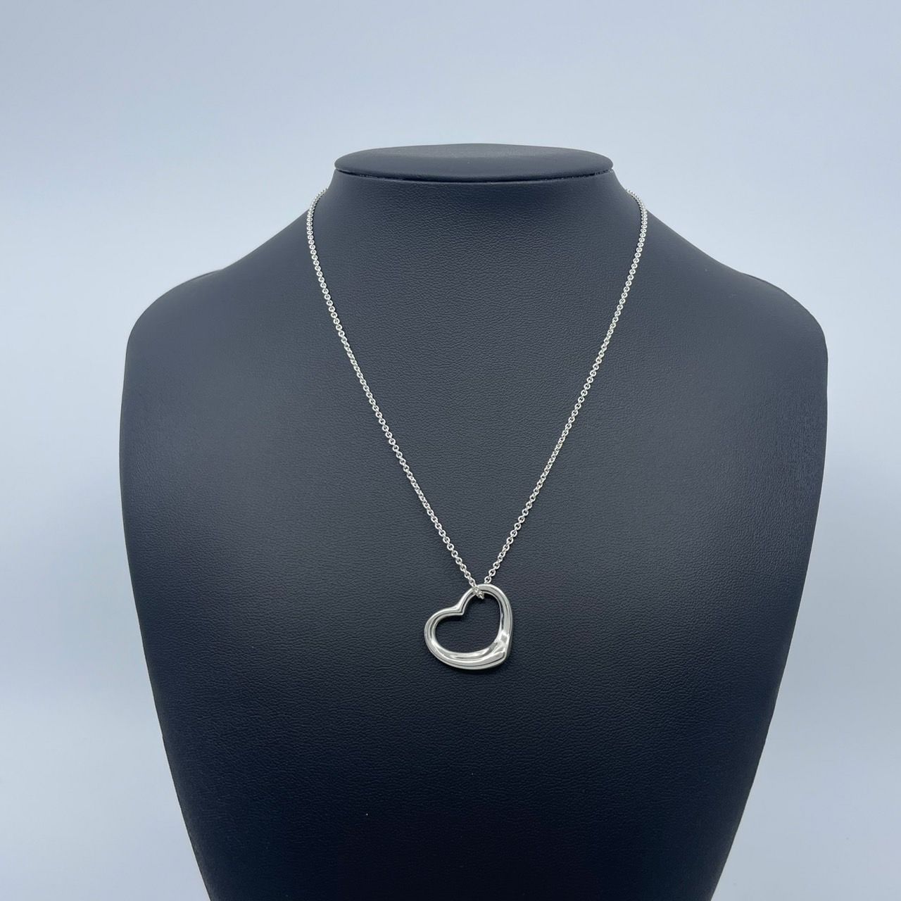 美品 TIFFANY & Co. ティファニー ネックレス オープンハート