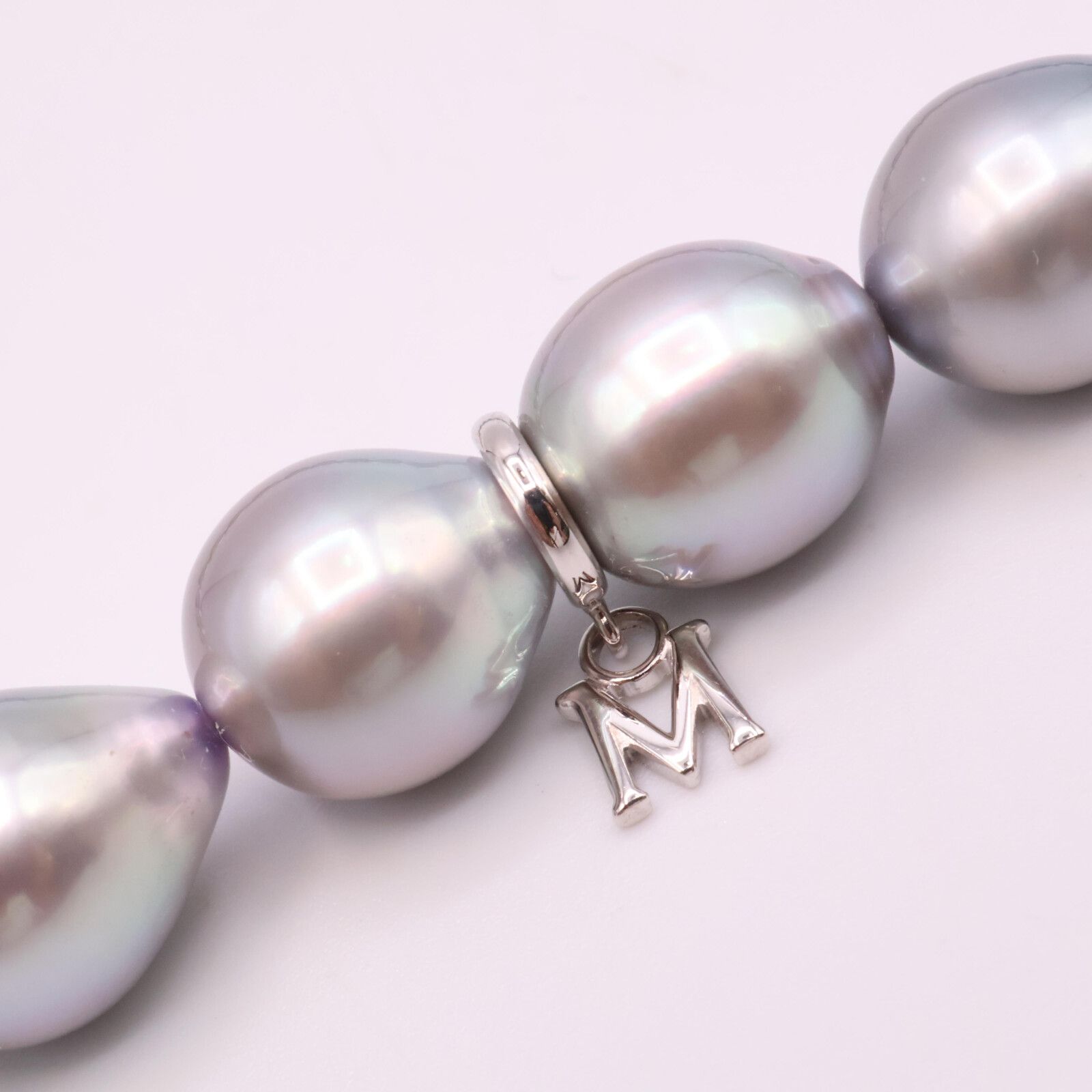 MIKIMOTO ミキモト K18 バロックパール 8.4~11.8mm 37珠