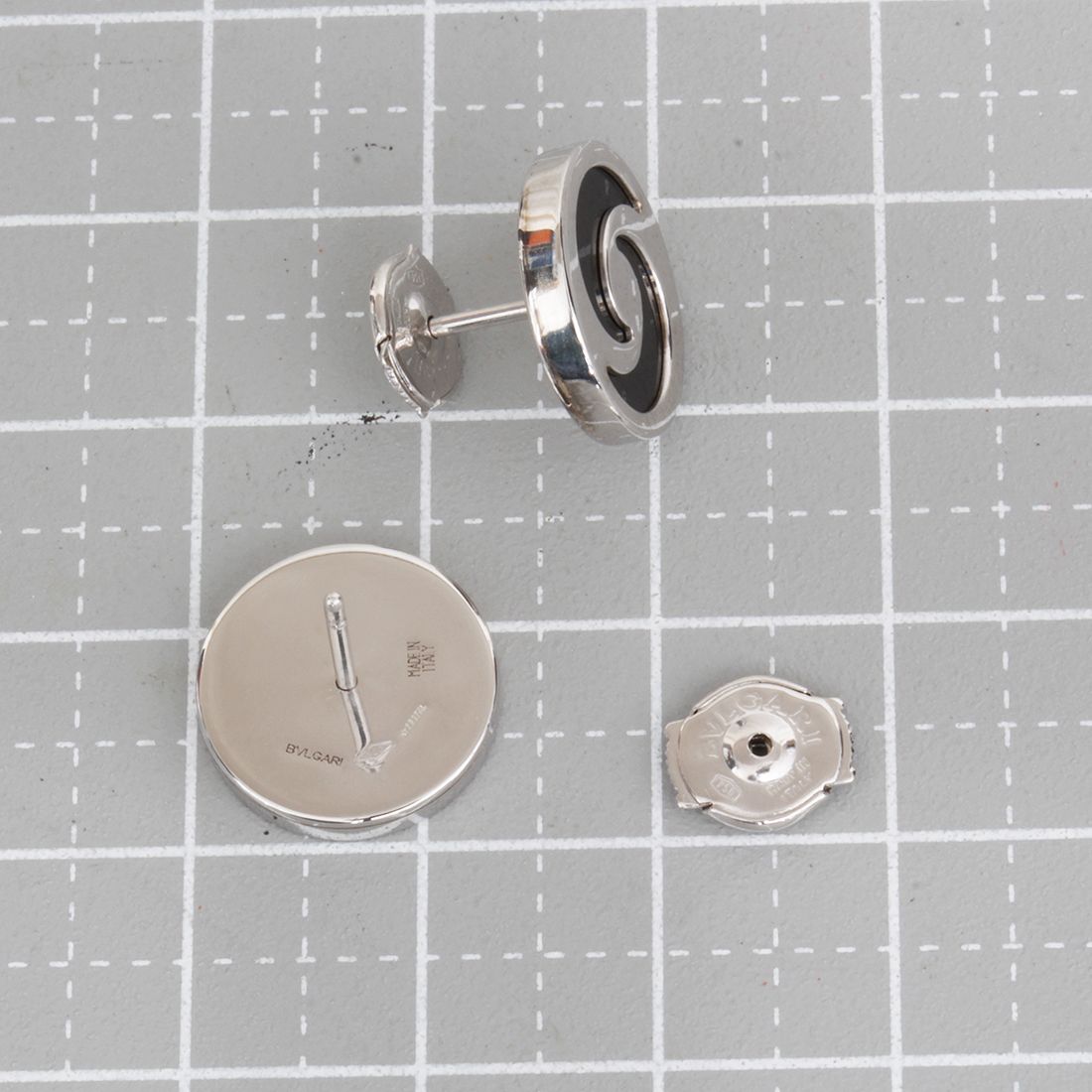 ブルガリ BVLGARI アレグラ オプティカル ピアス K18WG E1405 ブルガリ BVLGARI アレグラ オプティカル ピアス K18WG E1405