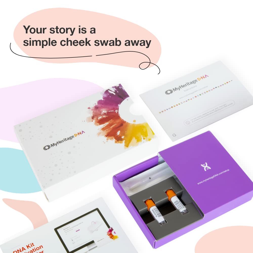 MyHeritage DNAテストキット: 祖先と民族をカバーする遺伝子検査 MyHeritage DNAテストキット: 祖先と民族をカバーする遺伝子検査