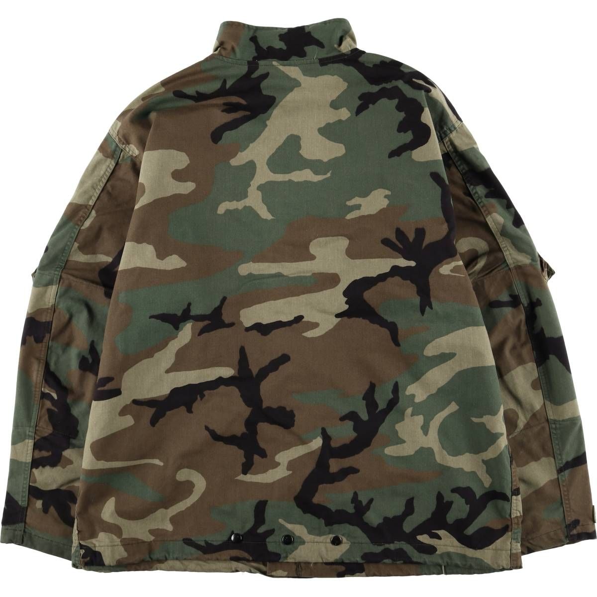 [米軍実物] RDF ウッドランドカモ M-R BDU 80s ミリタリー 古着 米軍実物] ☆激レア☆ RDF ウッドランドカモ M-R BDU 80年製