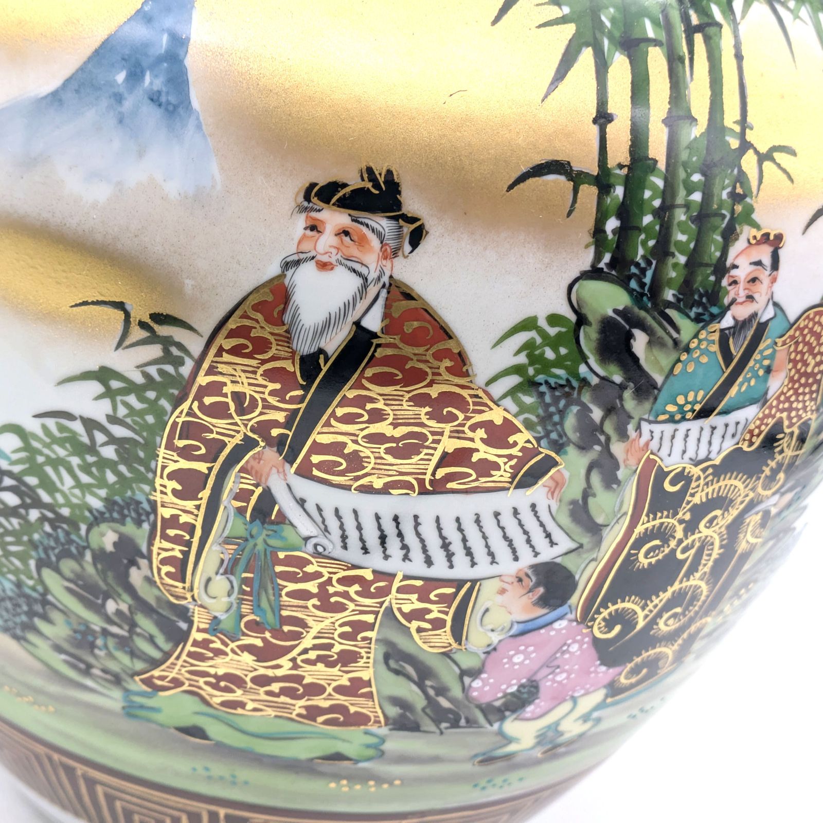 九谷焼大鉢 九谷焼 大雅 鉢