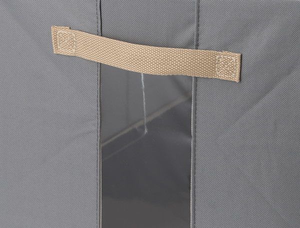 窓付＆積み重ね収納ボックス