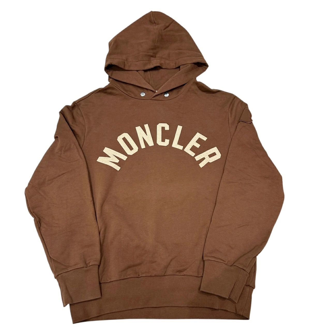 中古】MONCLER モンクレール HOODIE カレッジロゴ スウェット パーカー 