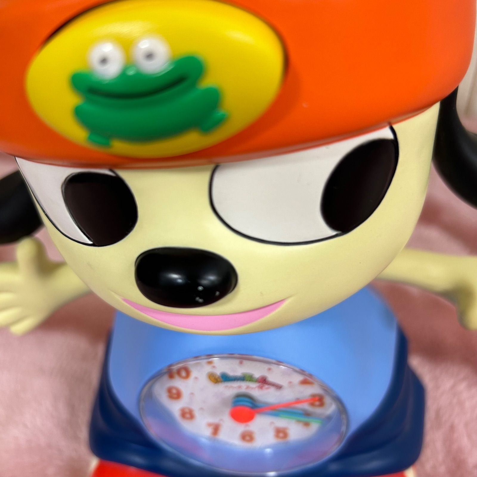 パラッパラッパー 目覚まし時計 美品 パラッパラッパー 目覚まし