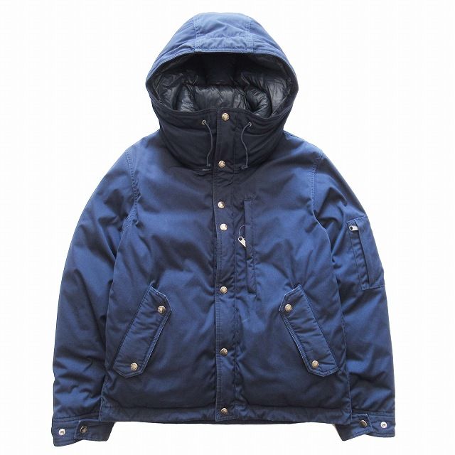 14aw ノースフェイス パープルレーベル MOUNTAIN SHORT DOWN JACKET マウンテン ショート ダウンジャケット フーディー  ブルゾン コート アウター 65/35クロス ND2367N M 紺 ネイビー/□G45/メンズ - メルカリ