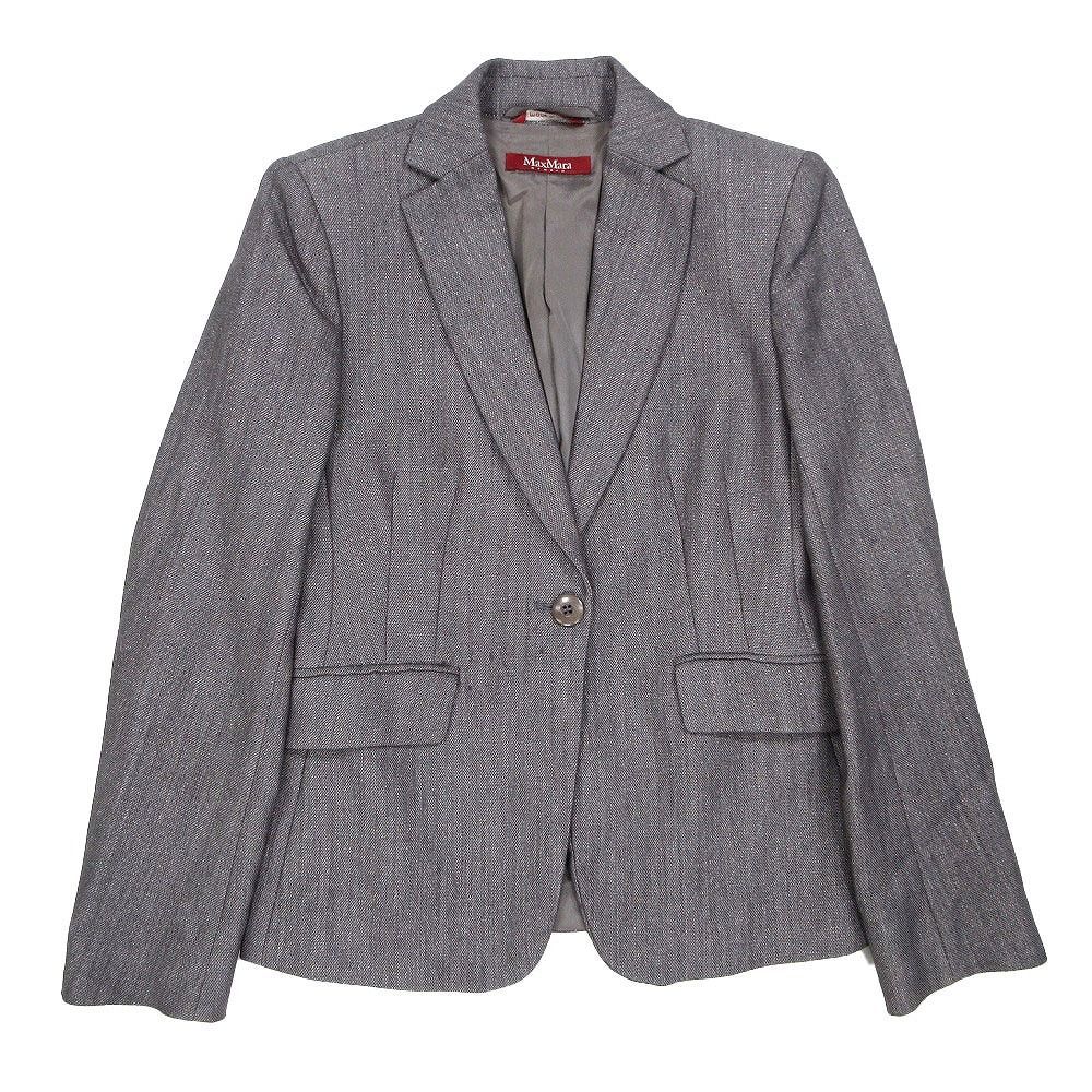 MAXMARA STUDIO テーラードジャケット 42 Max Mara STUDIO テーラードジャケット