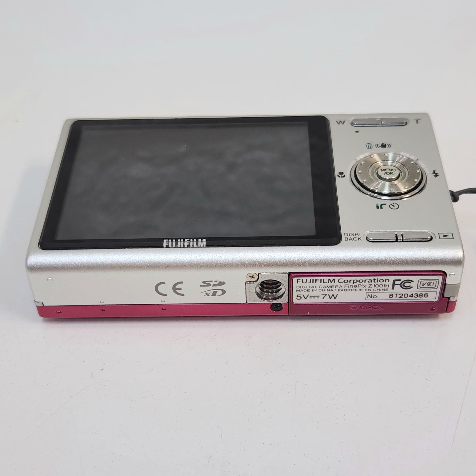 通電確認済】美品 FUJIFILM FinePix Z100 fd デジタルカメラ ピンク 
