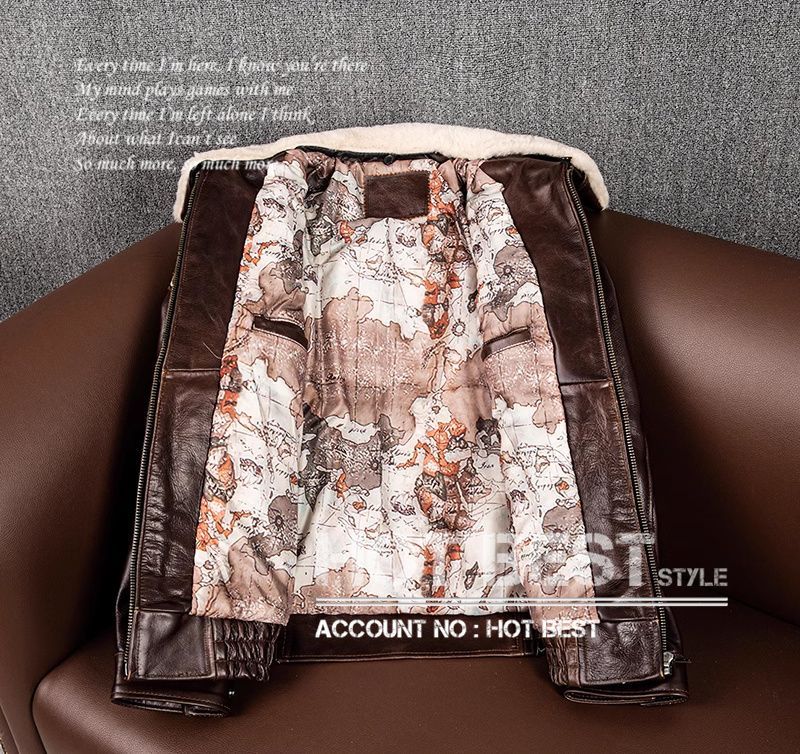 上質革ジャン メンズ カウハイド 牛革 復刻40年代 フライトジャケット