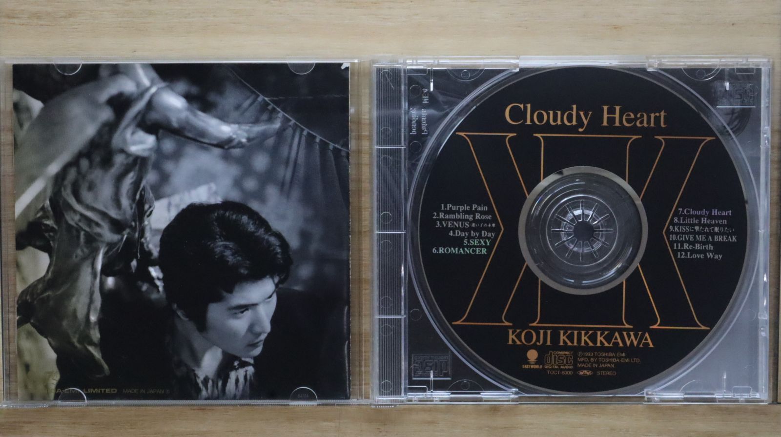 吉川晃司 国内盤CD☆吉川晃司/K ji Kikkawa□ Cloudy Heart 【TOCP8300