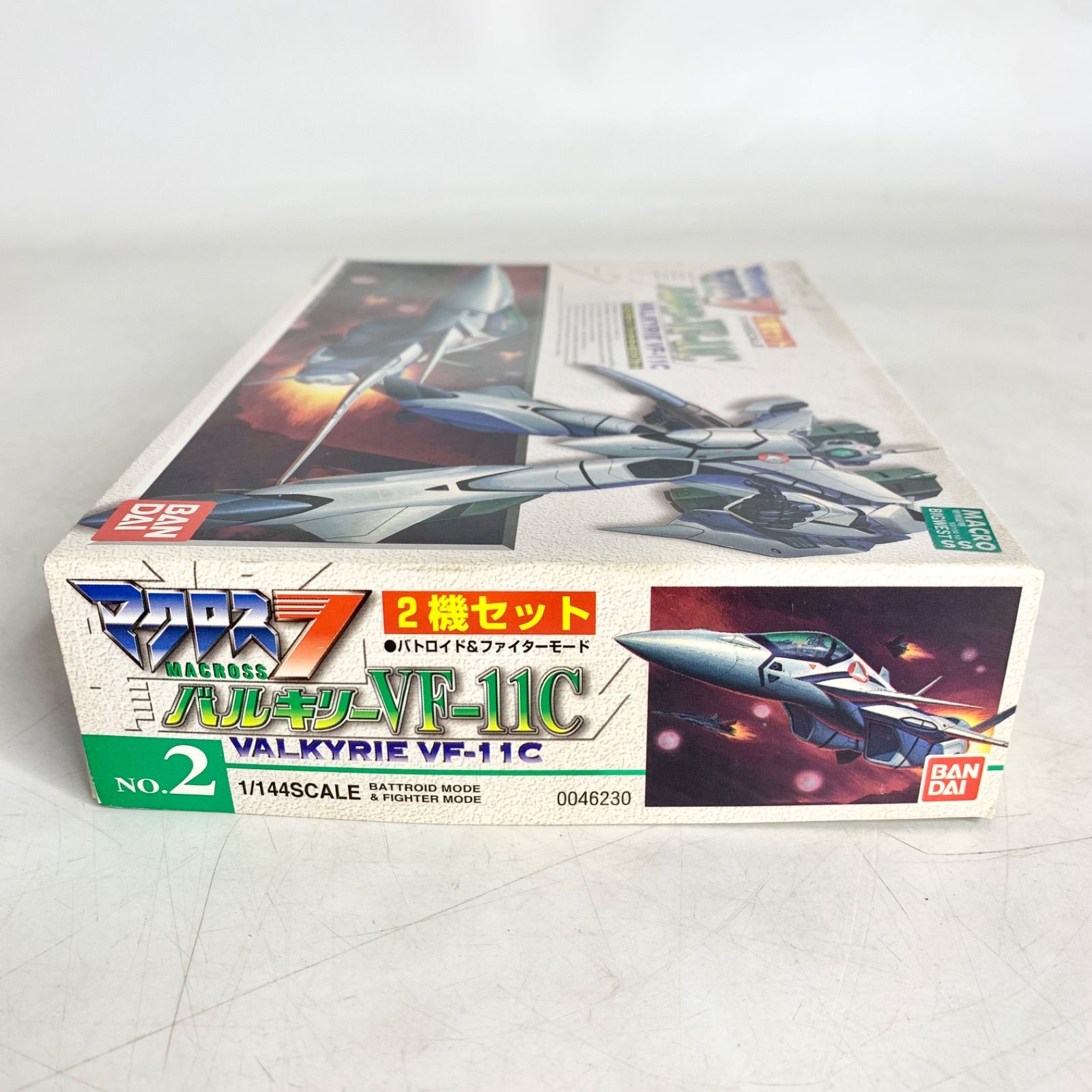 未組立 バンダイ 1/144 マクロス7 バルキリー VF-11C 2機セット