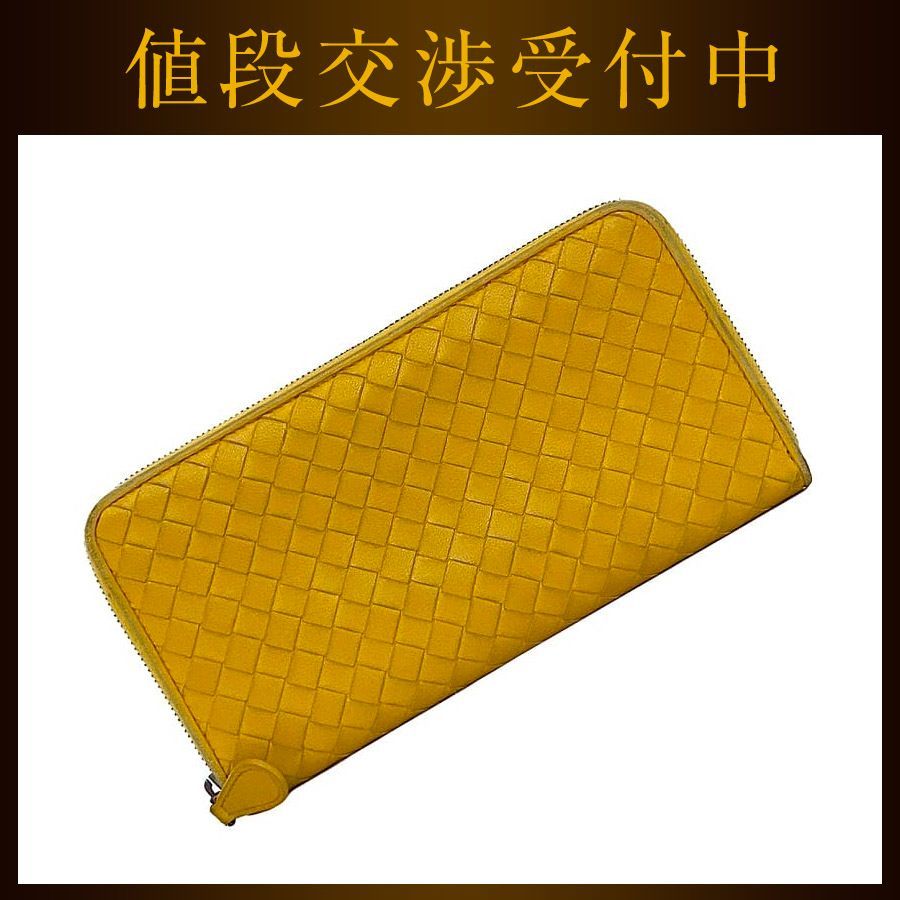 ✨美品 現行✨】ボッテガヴェネタ マキシイントレチャート 長財布 
