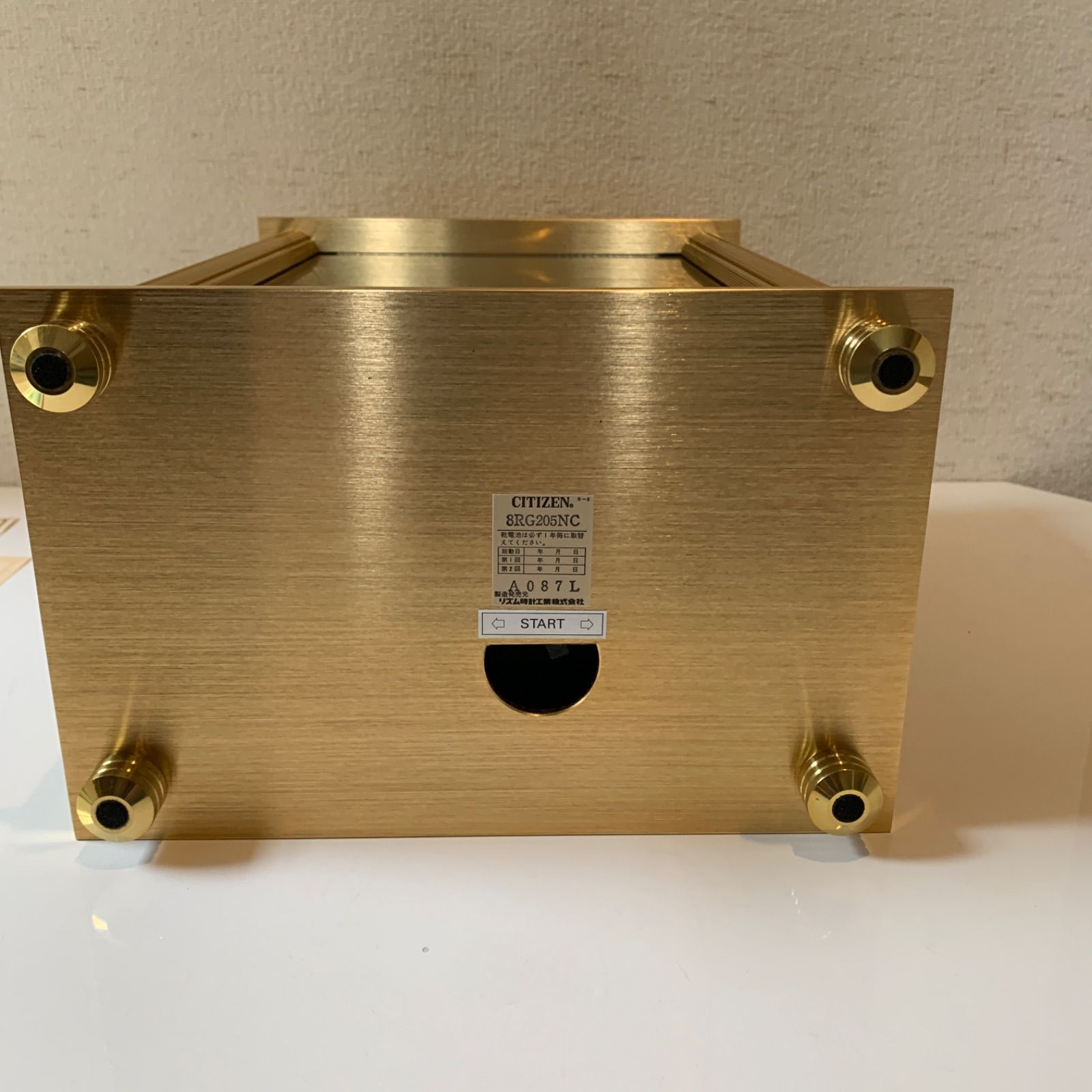 CITIZEN シチズン 置時計 8RG205 テルミドールNアンティーク