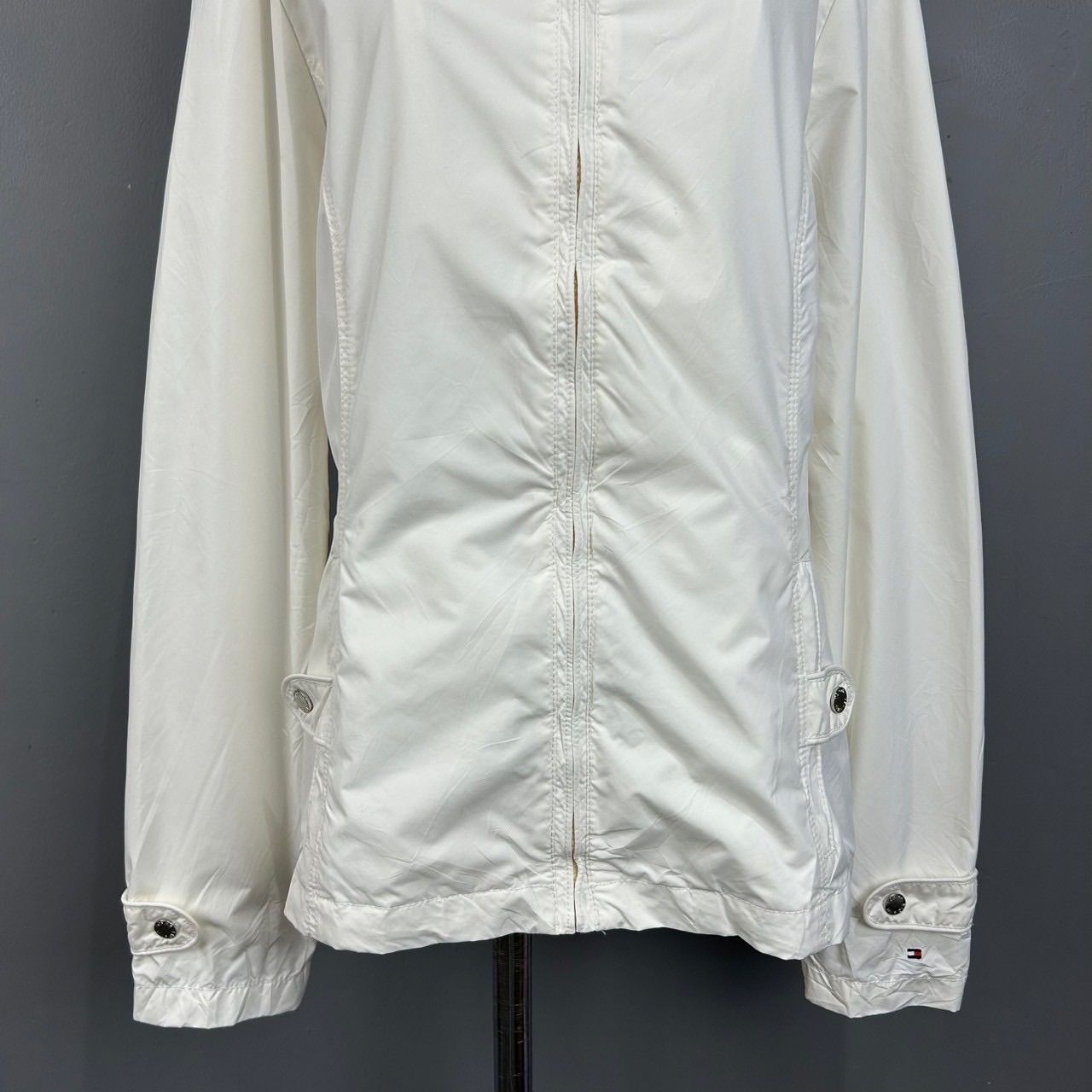 TOMMY HILFIGER DENIM Nylon Jacket Blouson White トミーヒルフィガー 