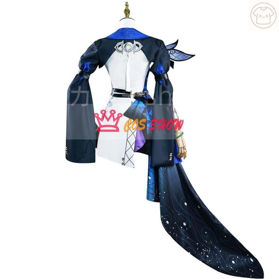 崩壊スターレイル ジェイド コスプレ衣装 帽子付き ウィッグ追加 cosplay 仮装 イベント ステージ服 舞台 ハロウィン クリスマス