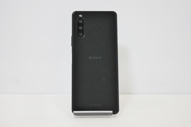 SONY Xperia 10II au SOV43 ブラック 64GB Au SIMフリー Xperia 10 II SOV43 Black [sony/ソニー][Xperia]