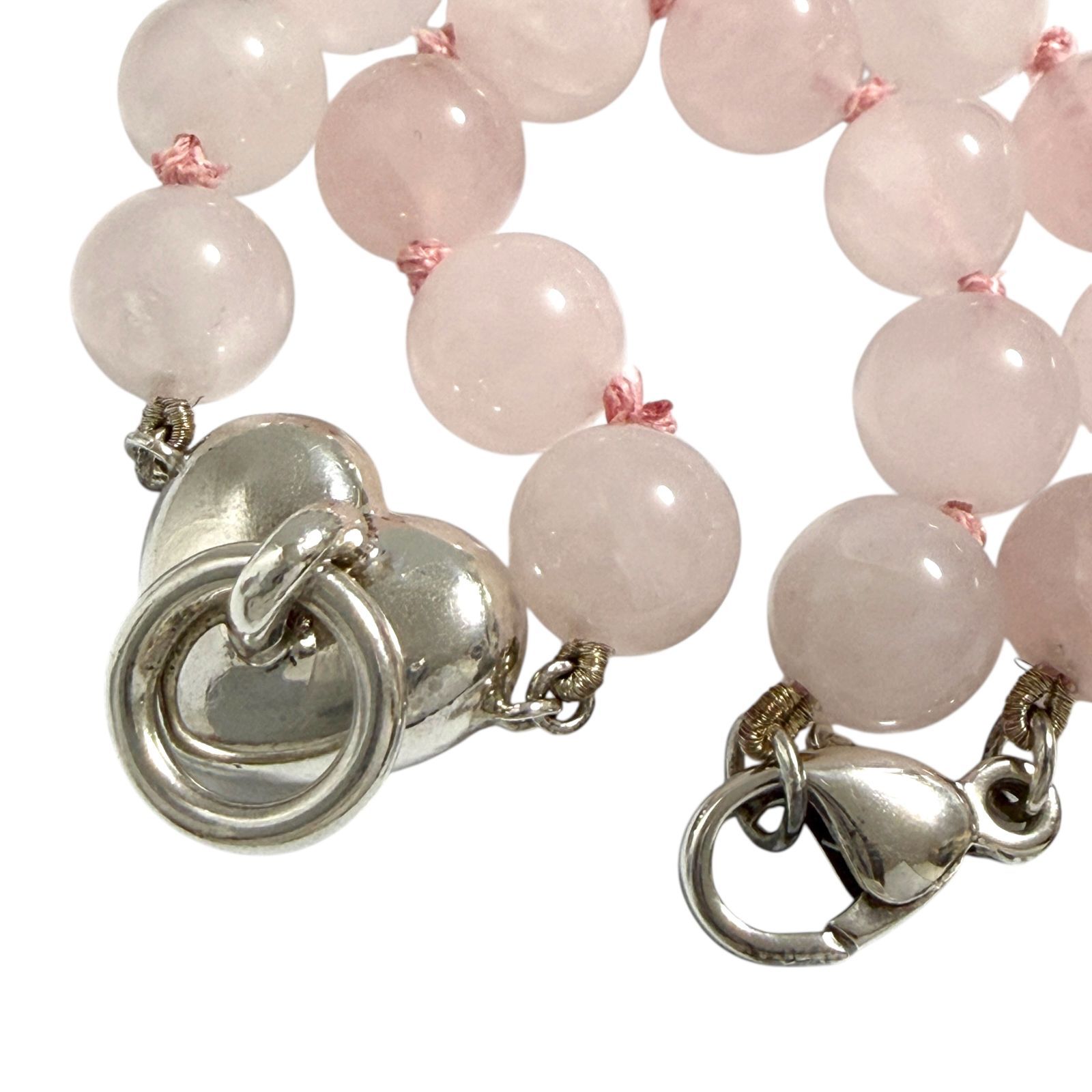 シルバー ピンク石