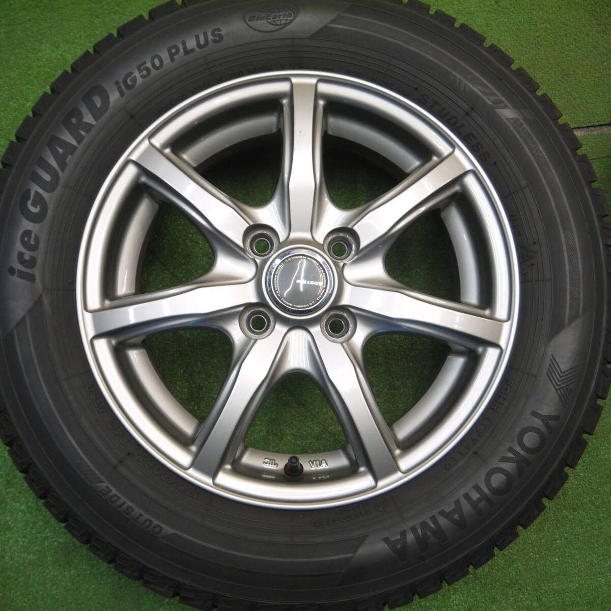 バリ溝‼️ヨコハマスタッドレスセット2022年製185/65R15 フリード等 iceGUARD 【新品】フリード 5穴/114 スタッドレスタイヤ