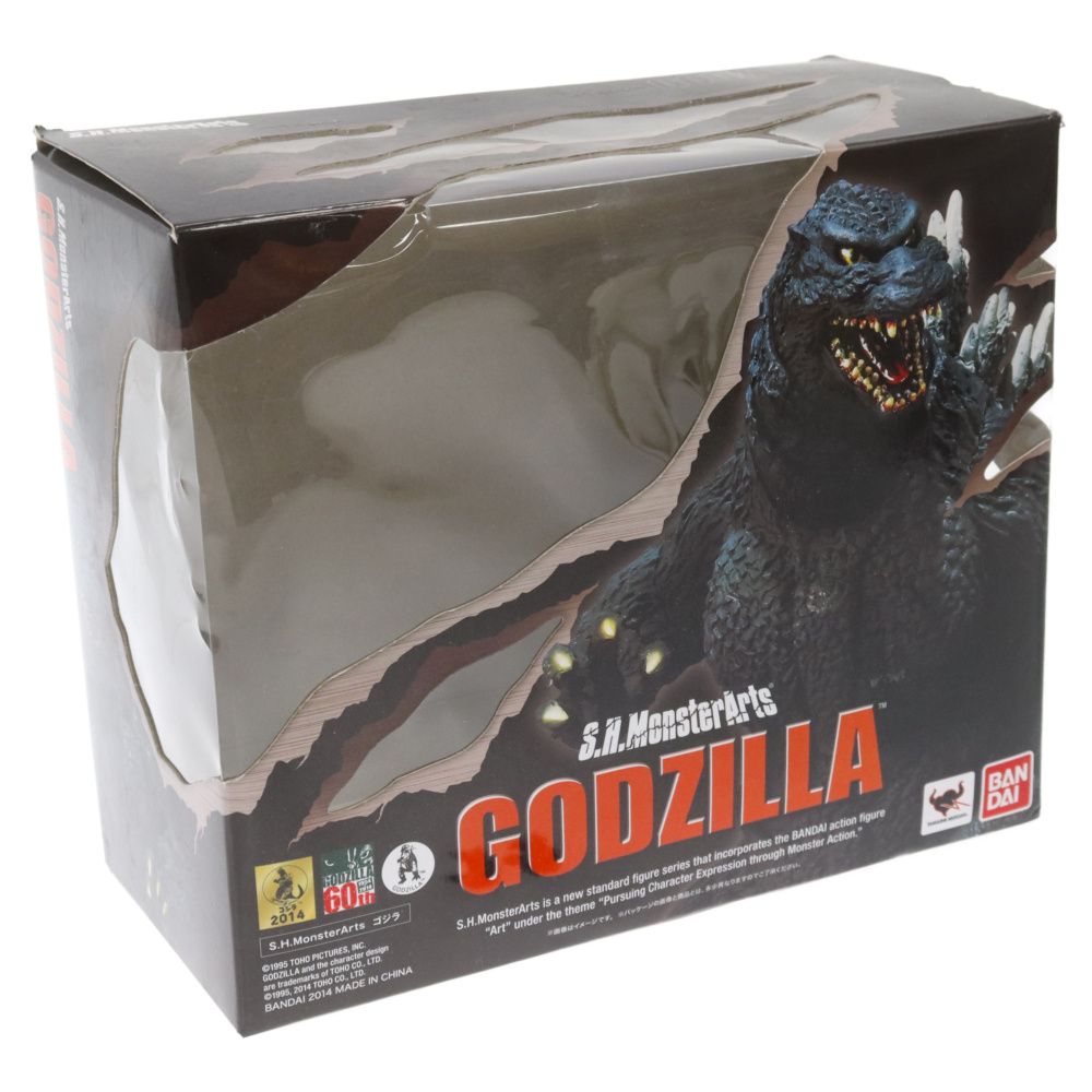 NO BRAND ノーブランド s.h. monsterarts GODZILLA 60TH 2014 モンスターアーツ ゴジラ フィギュア NO BRAND (ノーブランド) s.h. monsterarts GODZILLA 60TH 2014