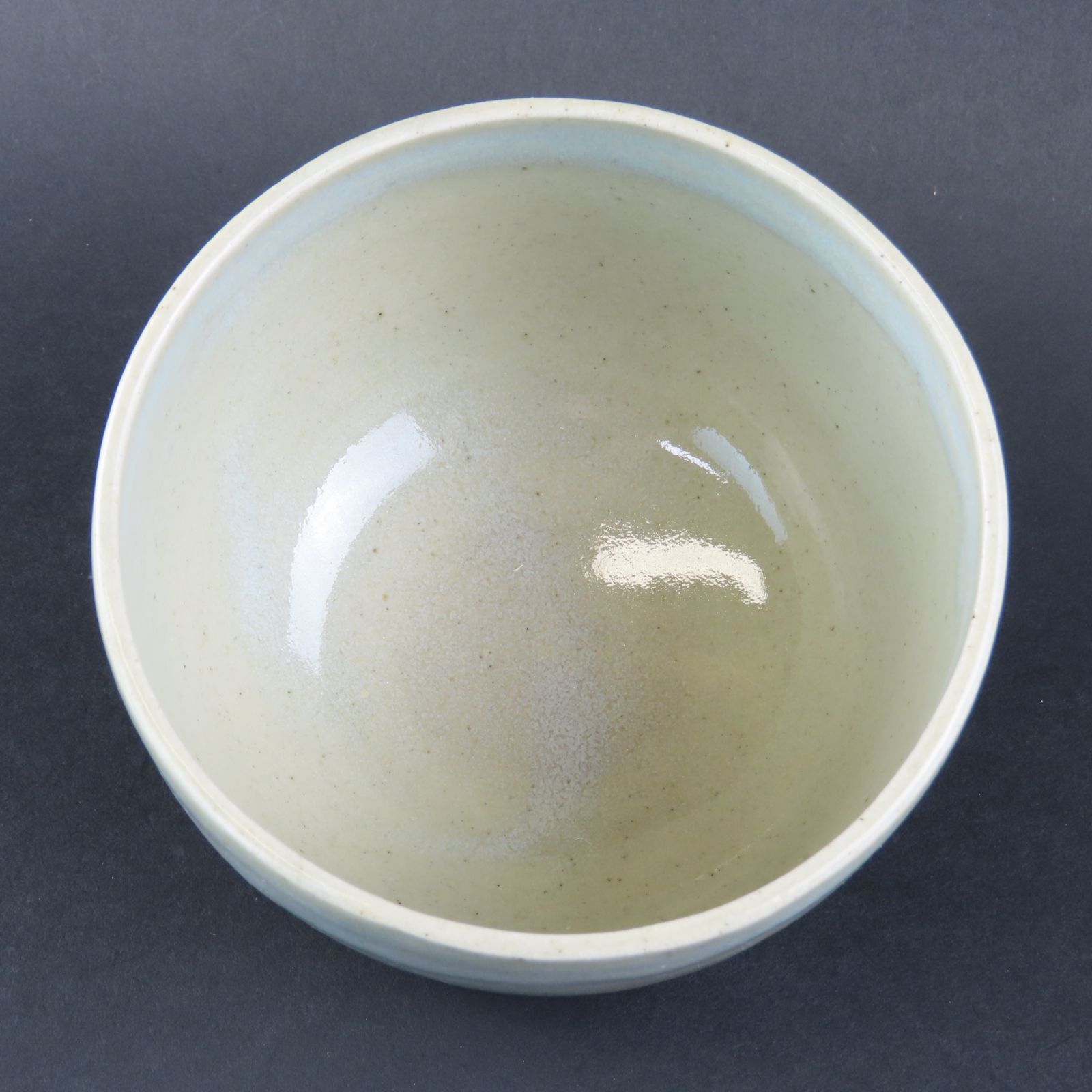 0120 美品 岩崎新定 真作保証 膳所焼 而妙斎筆「雪月花」陽炎園 淡海ぜ