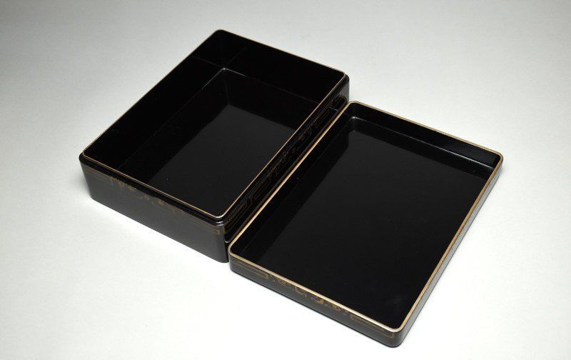 蔵A4278 木製蒔絵切金