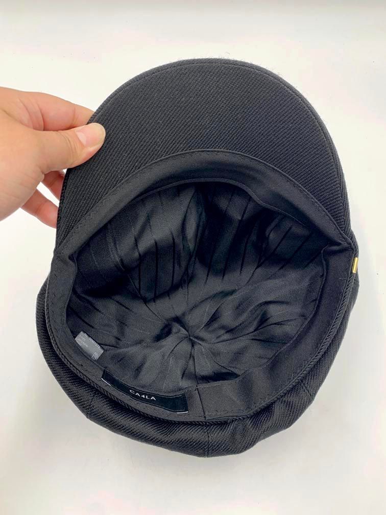 黒 キャスケット カシラ　新品 CA4LA カシラ SIN01273 キャスケット キャップ 黒