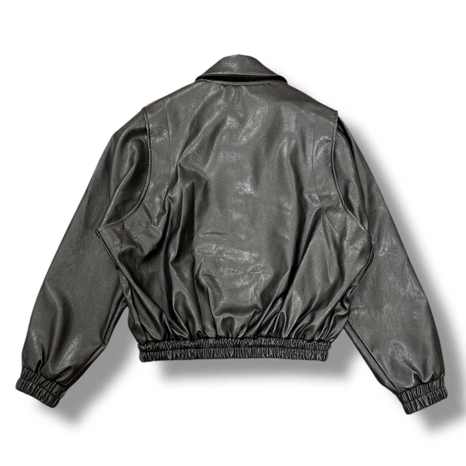 COMMON/DIVISOR 23AW LEATHER JACKET レザージャケット 革ジャン 