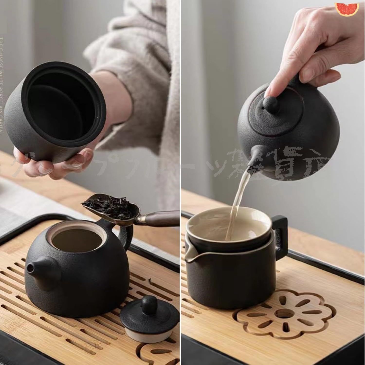 【新品・未使用】清水焼　急須、湯呑み、茶器 #茶器揃い、お茶、日本茶、緑茶 新しい未使用 茶器セット ティーセット 陶器 湯呑み 急須 11個