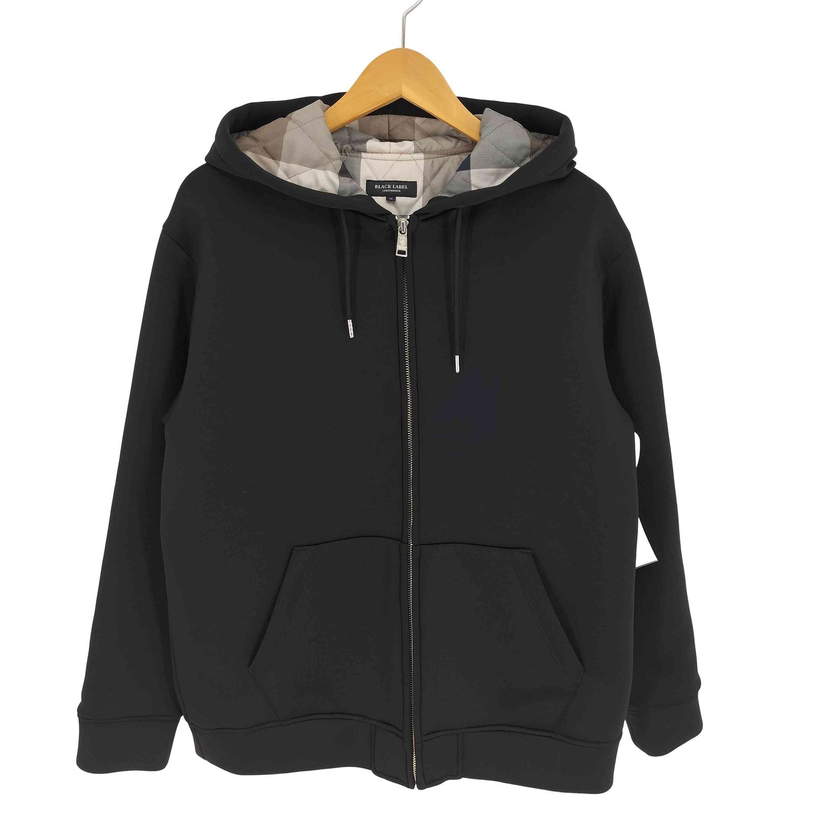 black label crestbridge ダンボールパーカー　ポリエステル BLACK lab.】シアーダンボールパーカー （カットソー）｜BLUE