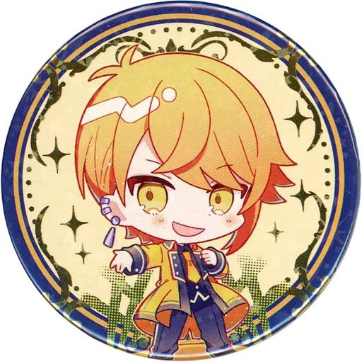 中古】バッジ・ピンズ センラ(浦島坂田船/SD/右腕前) 缶バッジ(ホロ