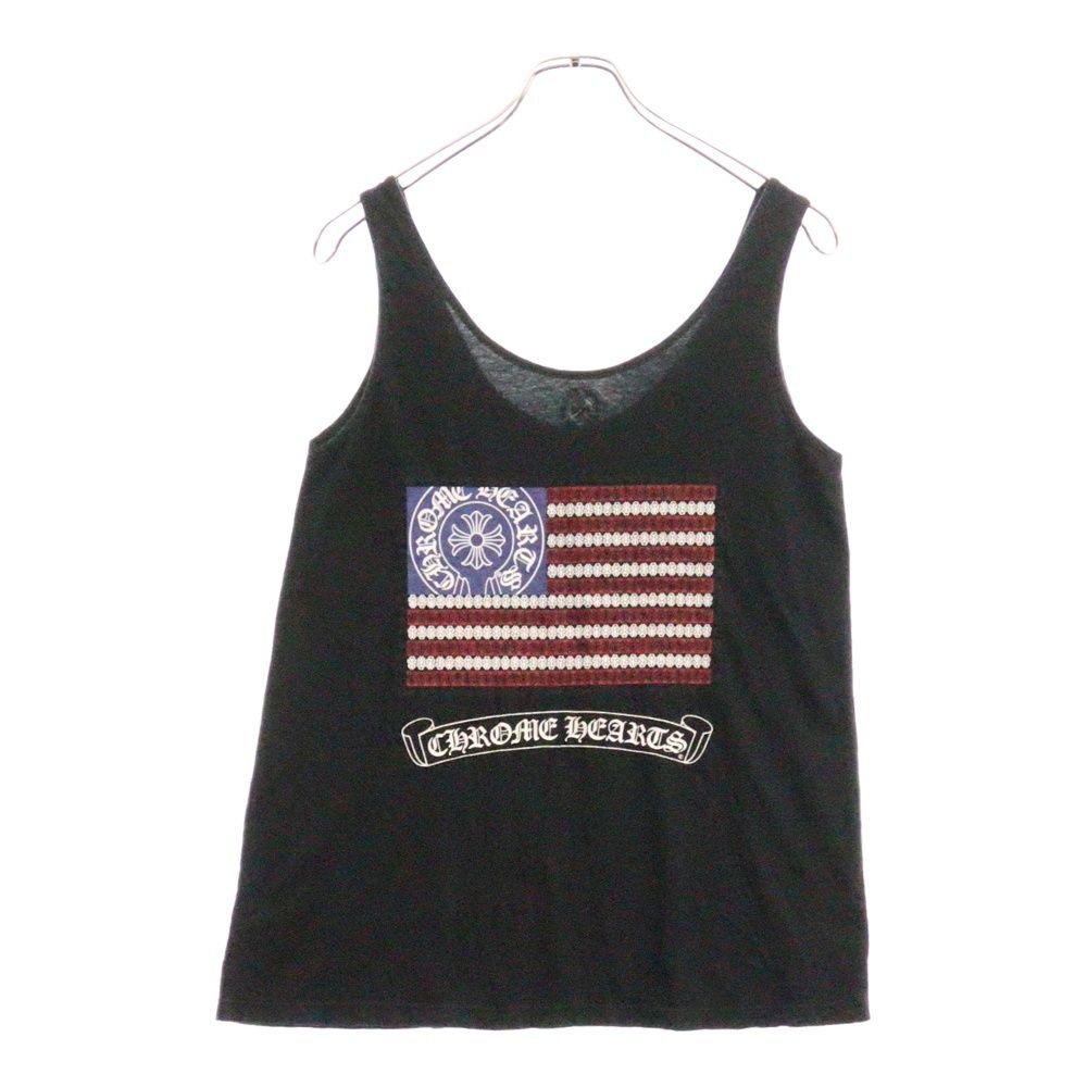 超美品CHROME HEARTS アメリカ国旗タンクトップ CHROME HEARTS (クロムハーツ) American Flag Tank Top