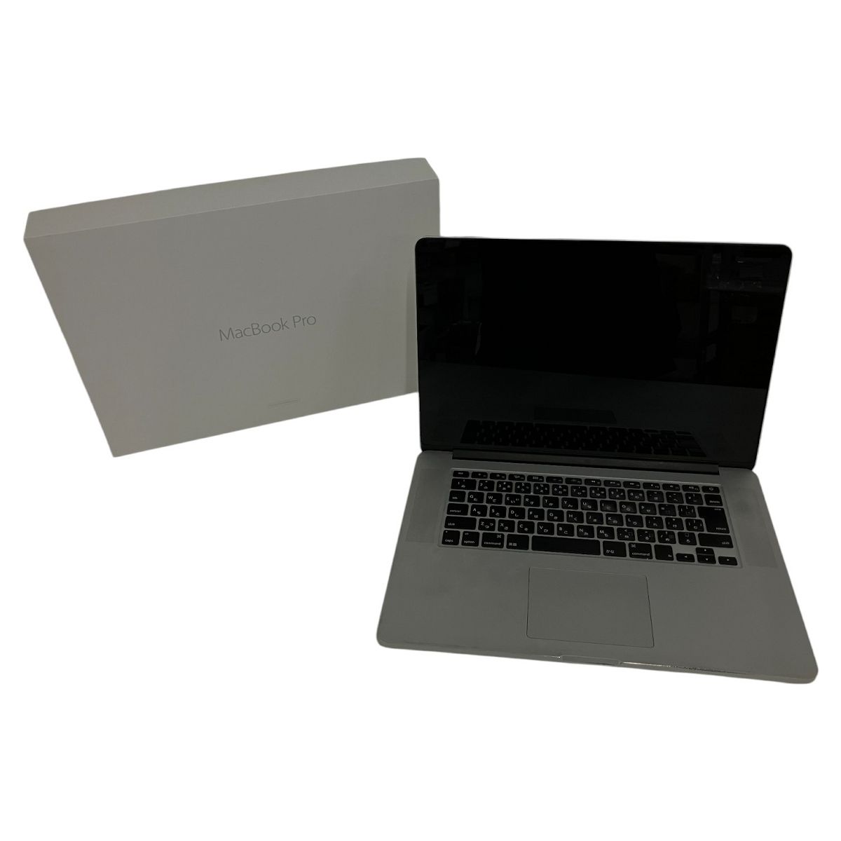 充放電回数625回 Apple MacBook Pro FJLQ2J|A 15インチ 2015 メモリ16GB SSD256GB バッテリー最大容量72% Big Sur アップル ノートPC ジャンク B10491739