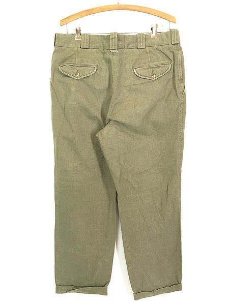 古着 80s USA製 Willis&Geiger フランネル コットン 2タック