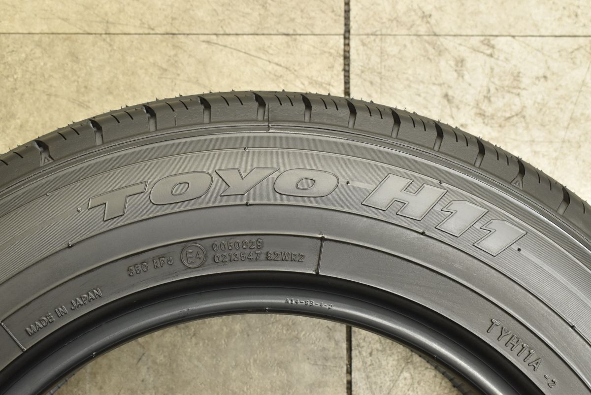 製 新車外し品 トーヨー H11 155 80R14 LT 4本セット プロボックス サクシード ADバン バリ溝 サマータイヤ 交換用 FFCRYSTALESIA_COM