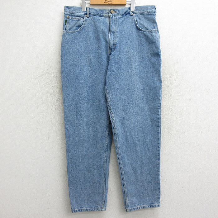 W40/古着 カベラス ジーンズ メンズ 00s 大きいサイズ コットン 紺 ネイビー デニム 24jul09 中古 ボトムス ジーパン Gパン ロング パンツ