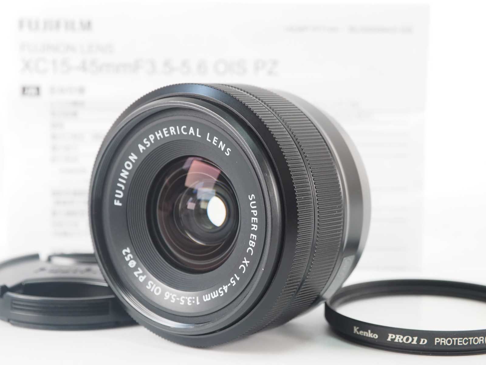 富士フィルム Fujifilm Fujinon 15-45mm F|3.5-5.6 XC OIS PZ Lens Black Z4939A