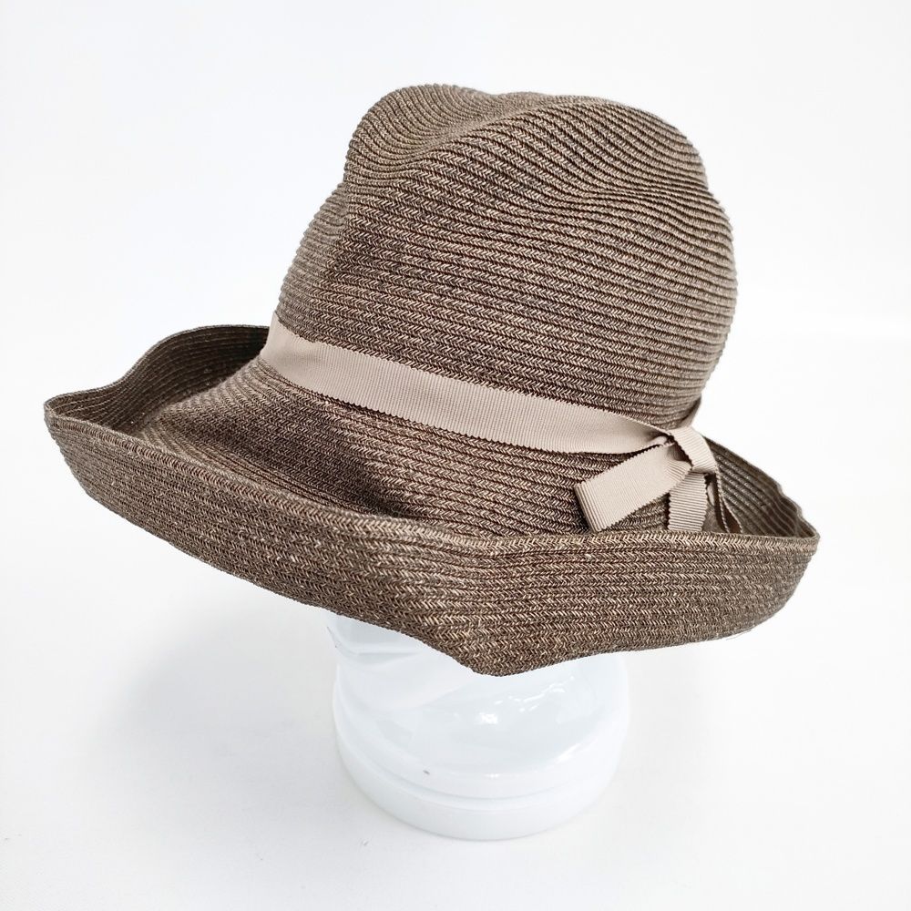 mature ha.マチュアーハ　ボックスハット帽子 mature ha. マチュアーハ ボックス ハット “BOXED HAT 11cm