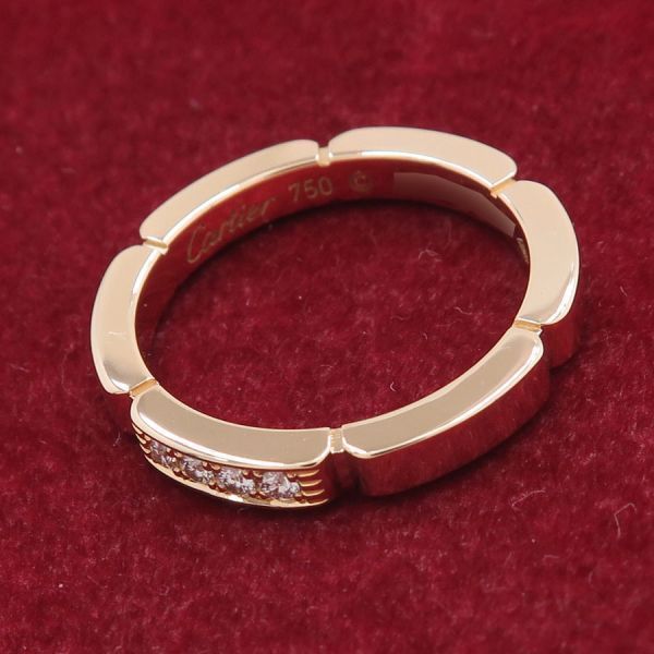 Cartier カルティエリング　マイヨンパンテール 4Pダイヤ Cartier CARTIER カルティエ K18YG マイヨン パンテール 4P