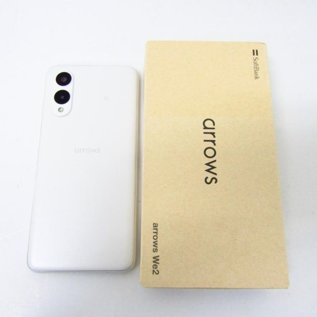 新品未使用】SoftBank arrows We2 ミストホワイト お買い得品